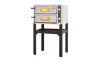 FORNO PIZZAS ELÉCTRICO DE 2 CAMARAS C/SUPORTE